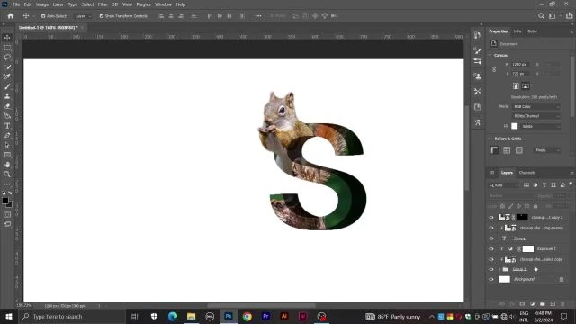 3D Letter Manipulation _ Adobe Photoshop
